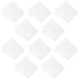 12PCS Ultra-mince DVD Case Transparent CD Package Portable CD Storage Box pour - Photo 1/12