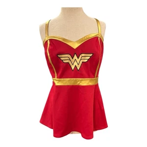 Torrid DC Wonder Woman Tauchflasche mit Schößchen Rot Gold 2X - Bild 1 von 7