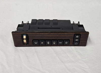 Mercedes Benz 190E 1989-1993 conjunto de control de temperatura del tablero delantero. OEM Foto 1 de 4