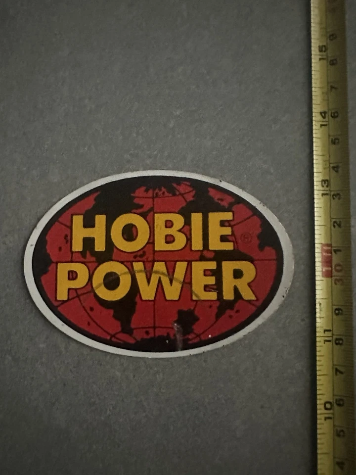 PEGATINA SKATEBOARD VINTAGE NOS ORIGINAL HOBIE POWER SKATEBOARD AÑOS 70 Foto 1 de 1