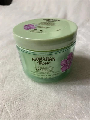 Manteca corporal Hawaiian Tropic After Sun con aceite de coco, crema hidratante de 8 oz  Foto 1 de 4