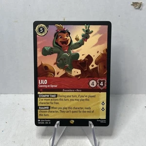 Lorcana Reign of Jafar Lilo Causing an Alboroto 137/204 Legendary Non-Foil - Imagen 1 de 10
