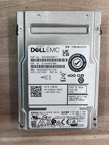 NEW DELL VW3D6 400GB 12Gbps SAS WI TLC 2.5' 14/15/16G SSD KPM6XMUG400G - Picture 1 of 1