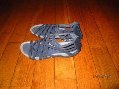 Baretraps Samina Gladiator Sandals Blue Strappy Open Toe Womens Size 9M - Image 1 of 4