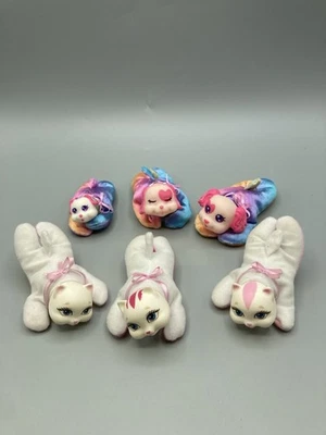 Vintage Lot of 6 Puppy Surprise Babies: 3 Kitty Babies + 3 Tie Dye Puppy Babies - Image 1 of 2