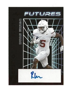 2024 Leaf Futures Football RYAN WINGO autografato lamina rossa RC TEXAS #44/49 - Foto 1 di 2