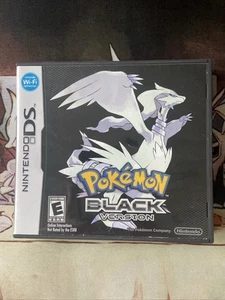 Pokemon Black Version Nintendo DS Authentic Case ONLY ~NO GAME~ - Picture 1 of 3