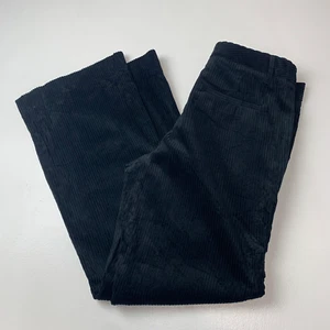 Women’s BANANA REPUBLIC Bootcut Cords / Black / uk10 / Corduroy Trousers - Picture 1 of 7