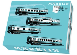 Märklin H0 40851 juego de vagones de oro Rheing "Plate" de DB - NUEVO + EMBALAJE ORIGINAL - Imagen 1 de 3