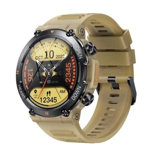 Military Smart Watch for Men (Call Receive/Dial) Rugged Tactical Fitness Tracker - Picture 1 of 9