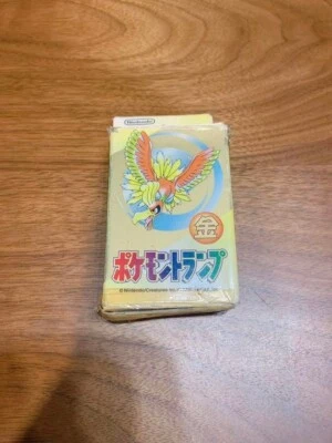1 mazzo: carte da gioco Nintendo Poker 1999 - Pokemon (oro: Ho-Oh) dal Giappone - Immagine 1 di 4