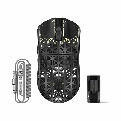 ATTACK SHARK R5 Ultra Carbon Fiber  PAW3950MAX Gaming Mouse with 8K Coiled Cable - Image 1 of 4