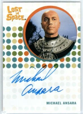 THE COMPLETE LOST IN SPACE MICHAEL ANSARA AS RULER AUTOGRAPH d. 2013 STAR TREK - Image 1 of 2