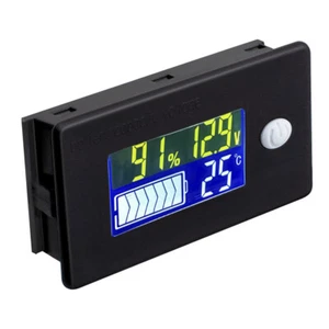 Probador de batería de litio de plomo-ácido con pantalla LCD a color de 10-100 V voltímetro voltímetro - Imagen 1 de 13