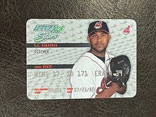 2002 Donruss Studio Stars C.C. Sabathia #SS-10 NM-MT Sharp AUTO Autograph Signed