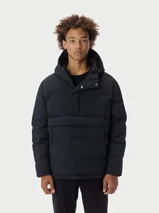 The Very Warm 9141 Anorak Puffer Jacket Black Men’s Size Large MSRP $425 RARE - Picture 1 of 7