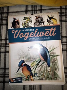 Wandkalender Vögel 2023 Kalender Zum Basteln Oder Für Rahmen - Bild 1 von 2
