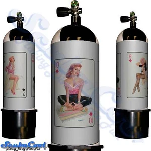 3400 Scubacool Scuba Dive Gas Cylinder Tank Cover NOT neoprene NOT sticker - Picture 1 of 1