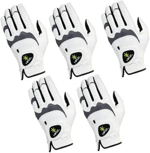 HIRZL Men's Golf Gloves - Trust Hybrid, Leather, Grippp Technology, Pack of 5 - Picture 1 of 27