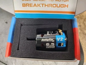 HobbyStar RCJuice 6.5T MOD V2 Pro 540 Brushless Sensored Comp Motor BNIB LQQK - Picture 1 of 9