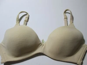 Motherhood Maternity Bra Size 34D Beige Wireless Lined Nursing Adjustable Straps - Picture 1 of 7