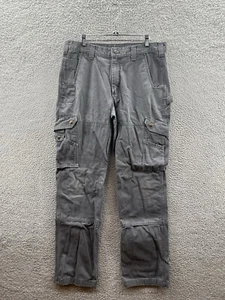 Carhartt Hose Herren 34x34 Double Knee Utility Cargo Ripstop grau B342 GVL - Bild 1 von 3
