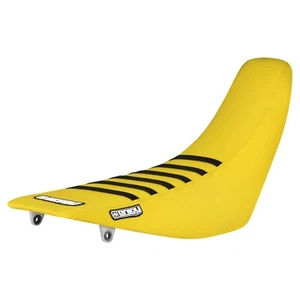 2000-2007 Honda XR 650R Gripper Seat Cover  all YELLOW/BLACK rib #414 - Picture 1 of 5