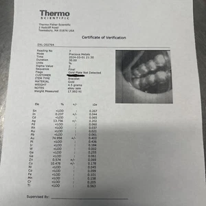 TESTING SERVICE ONLY XRF Precious METAL ANALYSIS NITON DXL ANALYZER Please READ - Picture 1 of 7