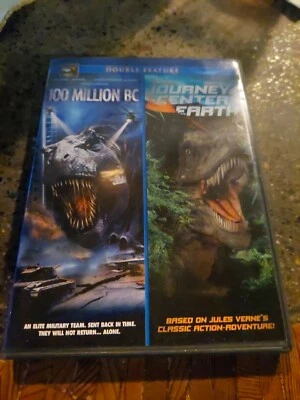 Double Feature 100 Million BC / Journey to Center of the Earth DVD Free Shipping - Image 1 of 2