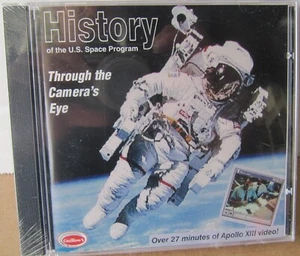 HISTORY U.S. Space Program - Through Cameras Eye CD Video SEALED APOLLO Xlll NEW - Foto 1 di 2