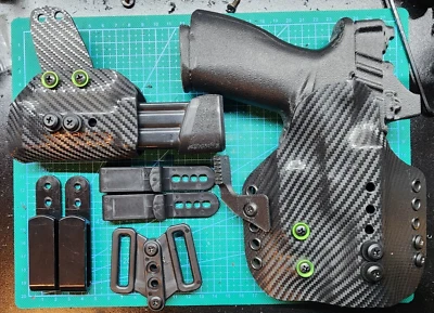 Coldre Steel Guardian Defense, Adapt Series, IWB/OWB com Sidecar - Imagem 1 de 4