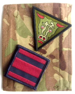 32 ENGINEER REGIMENT DZ TRF BADGES BLANKING PLATE - ROYAL ENGINEERS SAPPERS - Picture 1 of 1