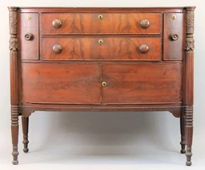 Federal Mahogany Salem MA Sideboard Samuel McIntire - Picture 1 of 2