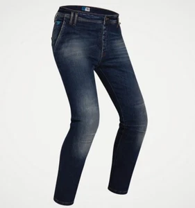 JEANS PANTALONI MOTO PMJ PROMOJEANS RUSSEL BLU DENIM PROTEZIONI TG 32 (46) - Picture 1 of 4