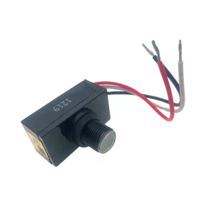 LED 110~130V Dusk Dawn Outdoor Swivel Photo Light Control Photocell Sensor US - Picture 1 of 4