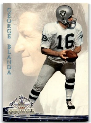 1994 TED WILLIAMS ROGER STAUBACH'S NFL GEORGE BLANDA OAKLAND RAIDERS #45 - Image 1 of 2