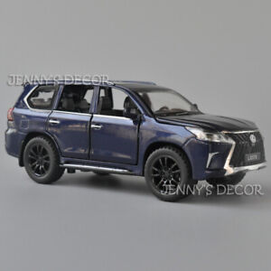 1:32 Scale Diecast Car Model Lexus LX570 SUV Pull Back Toy With Sound & Light