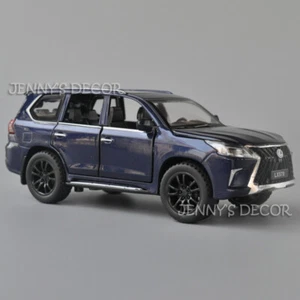 1:32 Scale Diecast Car Model Lexus LX570 SUV Pull Back Toy With Sound & Light - Picture 1 of 20