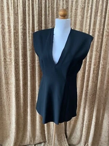 ZARA Raw Edge Sleeveless Top - Picture 1 of 7