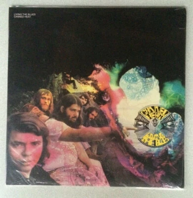 CANNED HEAT Living The Blues 2 LP Akarma Import 1999 Rare NEW SEALED Woodstock - Image 1 of 4