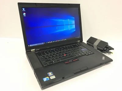 ThinkPad T410 i5-M520 4GB 120GB SSD DVD+RW Win 7 Pro Office 2010 - Image 1 of 4
