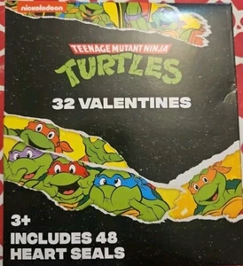 Biglietti San Valentino Teenage Mutant Ninja Turtles San Valentino - Foto 1 di 3