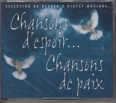 CHANSONS D'ESPOIR... CHANSONS DE PAIX Selection du Reader's Digest 3-CD NEW - Bild 1 von 2