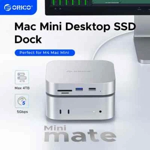 ORICO External SSD Storage Expansion 5Gbps Desktop Dock MacMini 4 4TB 2TB SSD - Bild 1 von 10