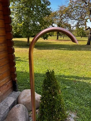 Brunnen-Einlauf Kupfer,Brunnenbogen,Wasserspiel,Gartenbrunnen,Teich,Wasserhahn, - Bild 1 von 4