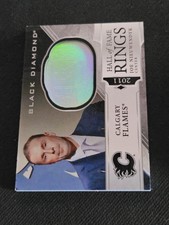 2019-20 UPPER DECK UD BLACK DIAMOND JOE NIEUWENDYK HR-JN HALL OF FAME RINGS