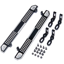 2Pcs Metal Pedal Side Plate Panel for 1/10 RC Traxxas TRX-4 Crawler Upgrade Part