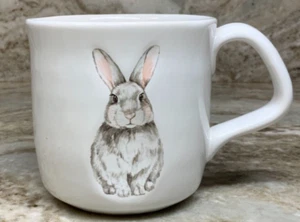 Coffee Mug By Williams Sonoma. Embossed Easter Bunny. 12 Ounce. New. - Picture 1 of 12