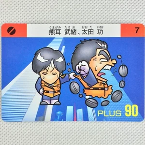 Patlabor Carddass No.7 Takeo Kumagami Isao Ohta Bandai 1990 Japan - Picture 1 of 8