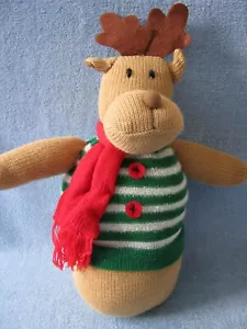 Amigurumi Crochet Stuffed Toy Doll~Reindeer/Dog - Picture 1 of 1